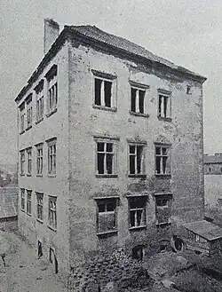 Wieża w Piotrkowie przed 1869 rokiem