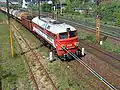 ST44-1030 w dawnym malowaniu PKP Cargo