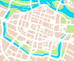 Plan przebiegu ulicy