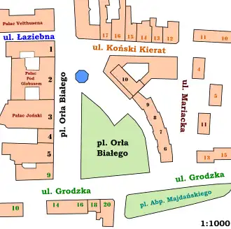 Plac Orła Białego w 2020