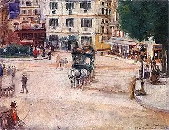 Plac Pigalle w Paryżu (1894), Muzeum Narodowe w Poznaniu