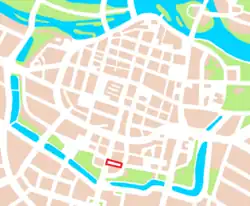 Plan przebiegu ulicy