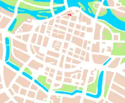 Plan przebiegu ulicy