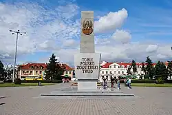 Przebudowany Pomnik Żołnierza Polskiego we Włocławku