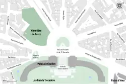 Plan przebiegu ulicy