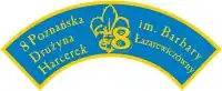 Plakietka 8 Poznańskiej Drużyny Harcerek imienia Barbary Łazarewiczówny