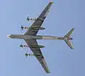 Tu-95 podczas parady w 2010 r.