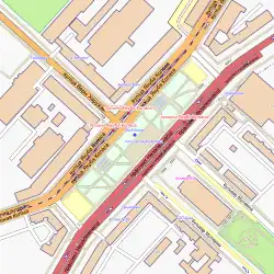 Plan przebiegu ulicy