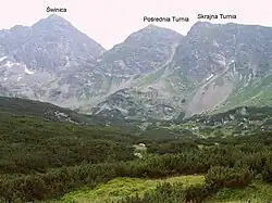 Widok z Doliny Gąsienicowej