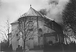 Pożar kościoła w 1972