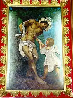 Słynący cudami obraz św. Sebastiana