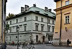 ul. Mikołajska 5 (ul. św. Krzyża 6)Kamienica Pod Zegarem