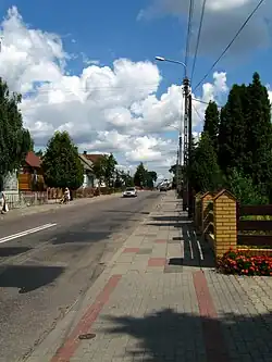 Droga 671 w Knyszynie