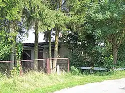 Dworzec (obecnie rozebrany)