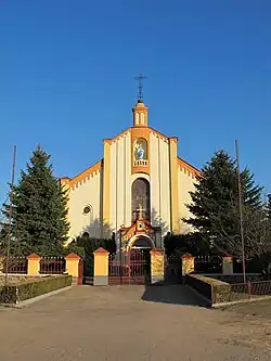 Kościół parafialny w Waniewie na Podlasiu, z fundacji Romana Rostworowskiego (1826-1906)