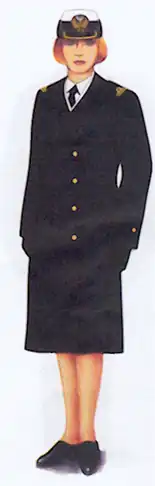 żołnierza zawodowego z płaszczem (kobiety)