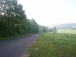 Droga powiatowa 2491D (1027) w Łupkach