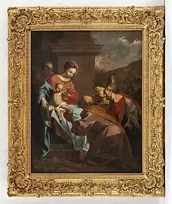 Michael Willmann Pokłon Trzech Króli