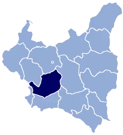 Położenie na mapie Polski