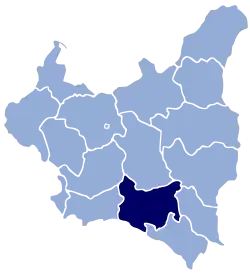 Położenie na mapie Polski