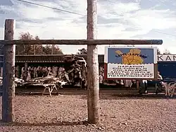 Koło polarne w okolicy Rovaniemi, Finlandia (1975)