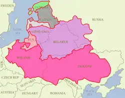 Mapa opisywanego kraju