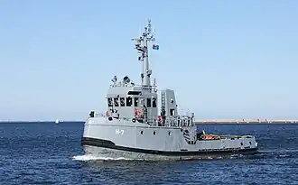 Mały holownik Marynarki Wojennej RP