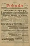 Wydanie z 1 września 1939 r.