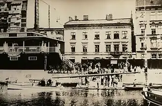 II przystań (z lewej) w 1934