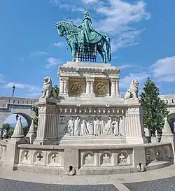Pomnik konny św. Stefana w Budapeszcie