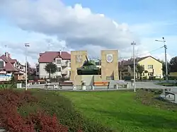 Pomnik Bohaterom Wojska Polskiego poległym w walce z faszyzmem niemieckim za wolność ziemi różańskiej