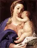 Madonna z Dzieciątkiem, 1742