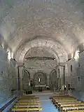 Nawa kościoła Santa Maria de Porqueres