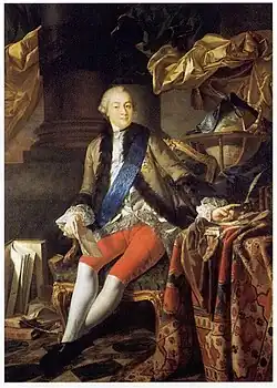 Portret Iwana Szuwałowa autorstwa Jeana Louisa de Velly’ego (lata 50. XVIII w.), Państwowe Muzeum Rosyjskie