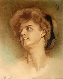 Portret Lady Stanhope (1912)