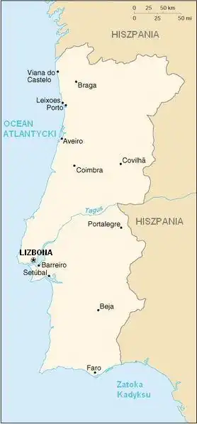 Mapa opisywanego kraju