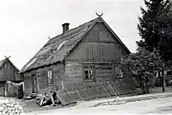 Nieistniejący dom z ok. poł. XIX wieku