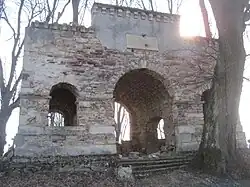 kaplica Potockich, widok frontalny