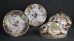 Talerze i pokrywy z serwisu Potsdam nr 1, 1765
