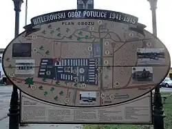 Plan hitlerowskiego obozu