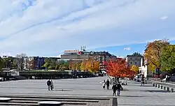 Widok na zachód i plac Wielkiej Armii Napoleona