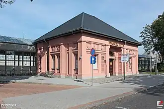 Dworzec Letni użytkowany przez Koleje Wielkopolskie