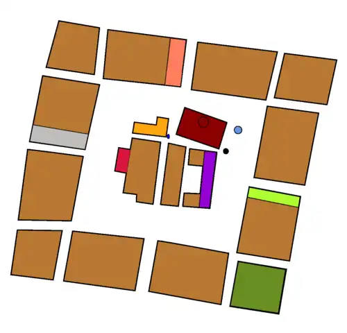 Plan przebiegu ulicy