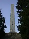 Obelisk na Cmentarzu Wojennym Żołnierzy Radzieckich w Poznaniu