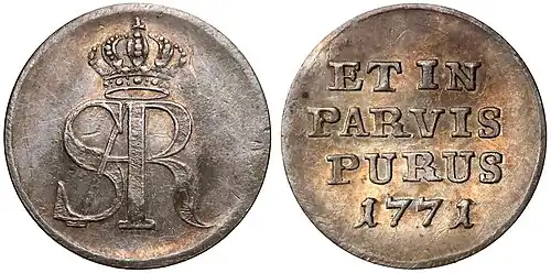 Próbny grosz (1771)