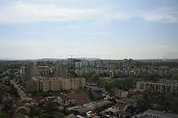 Widok na osiedle w kierunku południowo-zachodnim (2009)