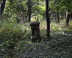 Pozostałości po cmentarzu