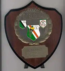 W dowód szacunku i uznania w 75. rocznicę działalności sekcji kolarskiej CWKS Legia 01.03.2003