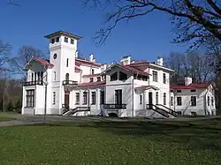 Pałac w Prużanie koło Brześcia Litewskiego