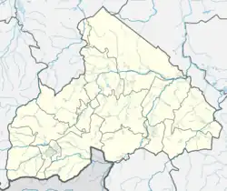 Mapa konturowa powiatu prudnickiego w 1950 r.